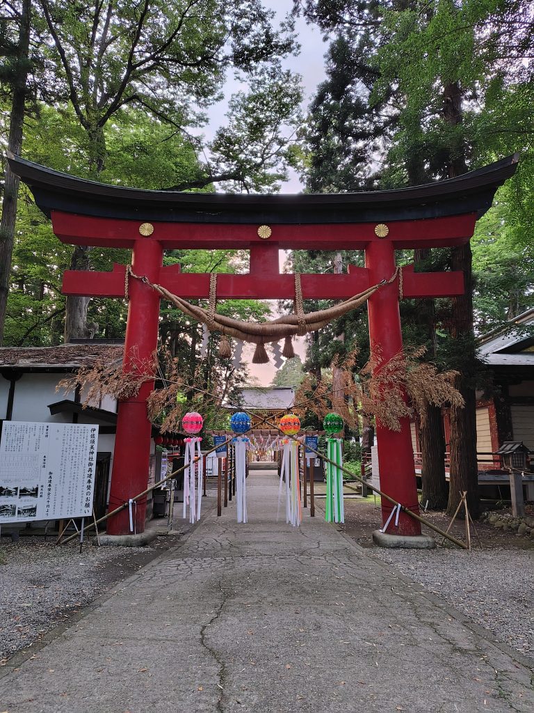 伊佐須美神社鳥居